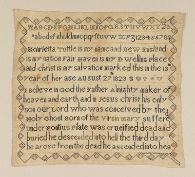 Sampler od Henrietta Tuttle